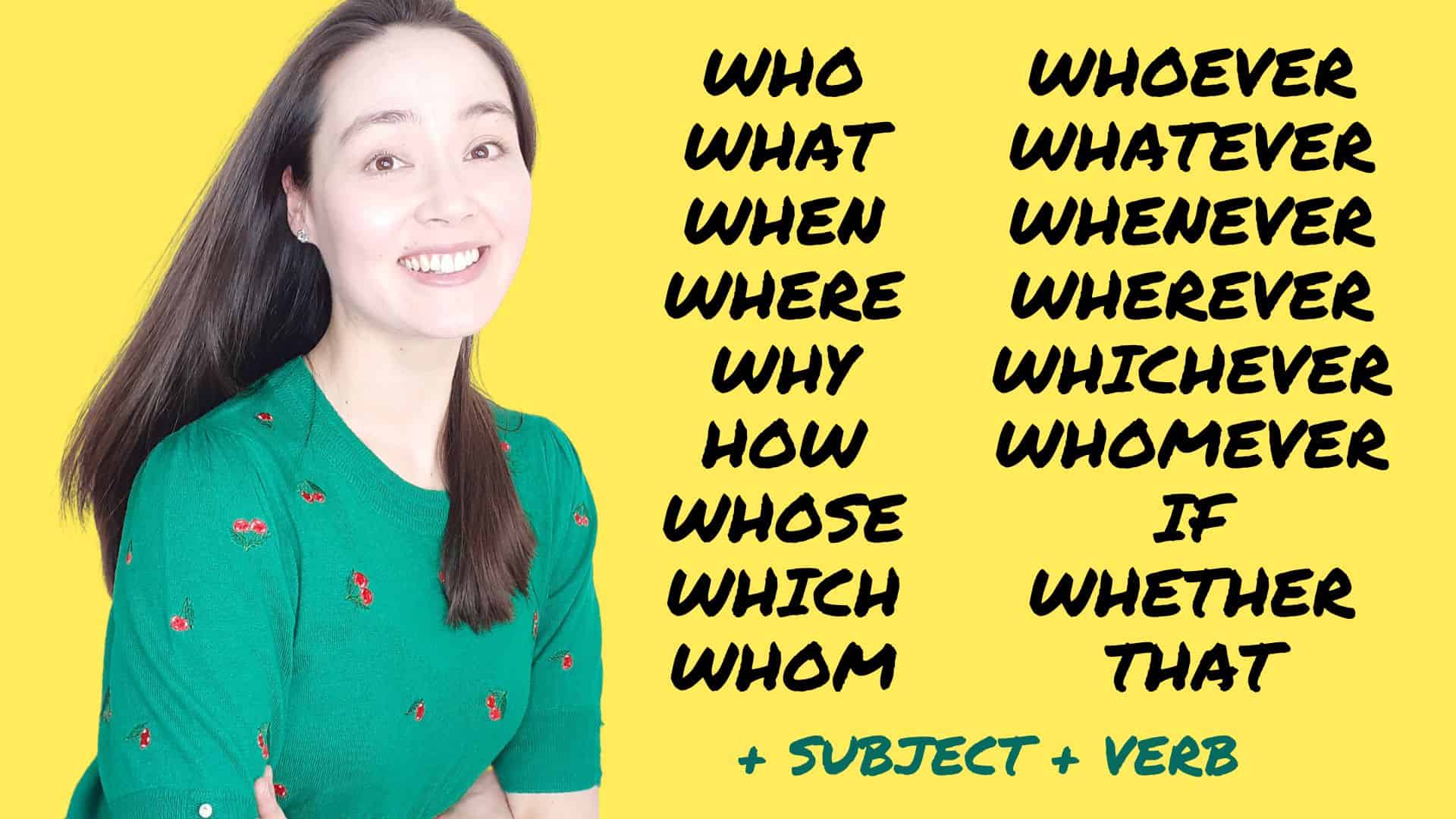 NOUN CLAUSES in 3 simple steps | wh- + subject + verb